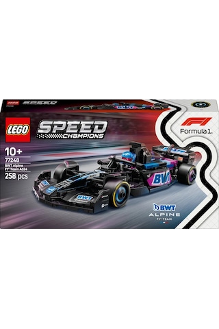 LEGO® Speed Champions BWT Alpine F1® Team A524 Yarış Arabası 77248 - 10 Yaş ve Üzeri Çocuklar için Yaratıcı Oyuncak Yapım Seti (258 Parça)