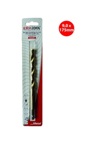 Bits Saplı Hss Matkap Ucu Uzun 9,0 175 Era54891 Eratool