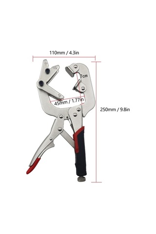 Dancemonkey Çok Fonksiyonlu Krom-vanadyum Çelik Pens, Yumuşak Tutma Kolu, Ayarlanabilir Spindel, Günlük Çalışmalara Mükemmel Destek