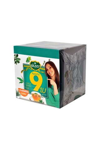 Akzer Formmix 9'lu Karışık Bitki Süzen Poşet Çay 60 x 1.7 G