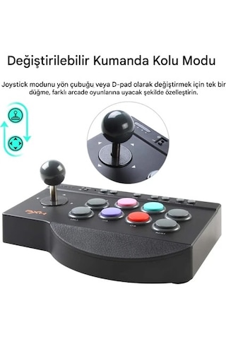 0082 Arcade Stick Oyun Kumandası Ps3/ps4/switch/pc/android Tv/xbo