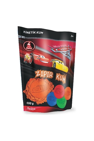 Disney Cars 3 Zıpır Kum 500 G,-red Castle Zkp500-63 Turuncu