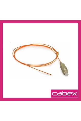 Cabex - 1 Mt Sc 50-62 5/125 Multimode Pigtail Mm