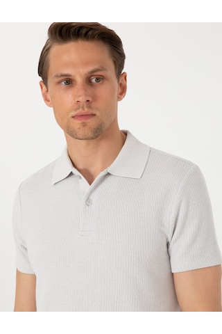 Pierre Cardin Erkek Gri Tişört 50310171-vr024 Gri