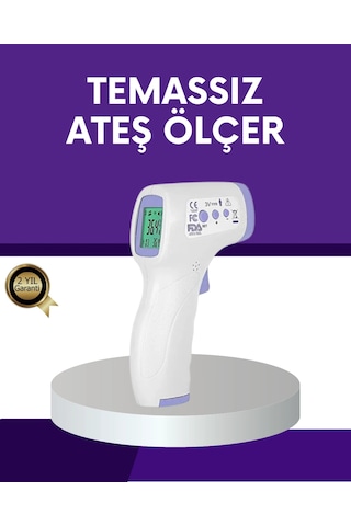 Plentifultemassız Ateş Ölçer Dijital Kızılötesi Termometre Hızlı Ölçüm