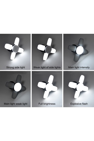 Mufunye Usb Çıkışlı Güneş Enerjili Kamp Lambası Katlanabilir 4 Kanatlı Asılı Lamba Kancalı Açık Hava Çadır Lambası Acil Durum Lambası Gece Kulübesi Lambaları 6 Aydınlatma Modu