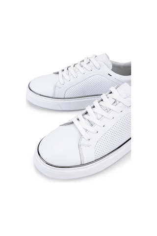Tamer Tanca Erkek Hakiki Deri Beyaz Sneakers & Spor Ayakkabı 1214 111 Erk Ayk Y26 Beyaz Dr