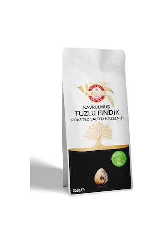 Gürbüzler Glutensiz Fındık Kavrulmuş Tuzlu 250 G