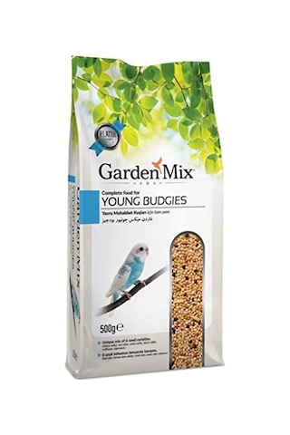 Garden Mix Platin Yavru Muhabbet Kuş Yemi 500 Gr, Kahverengi, 1 0.75 LT - 2.5 LT - 12 KG