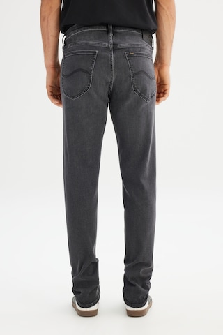 Pamuklu Staight Fit Normal Kesim Cepli Esnek Jean Kot Denim Pantolon Lee Gri