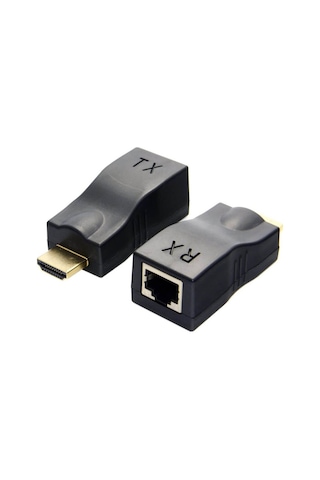 Wozlo 30m Hdmi Rj45 Dönüştürücü Kayıpsız Tek Kablo 4kx2k 1080p Hdcp Cat5e/cat6 Hdmi Extender Uzatıcı