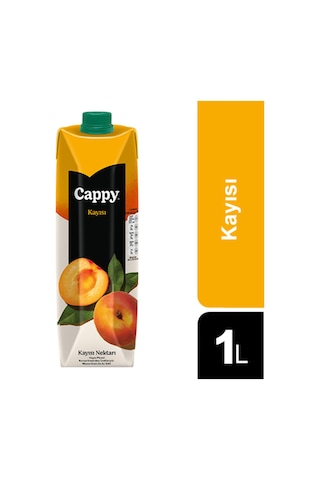 Cappy Kayısı Nektarı 1 Lt X 6 Adet