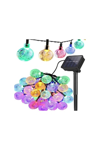 7m 50 Led Rgb Solar