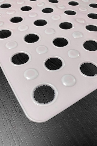 Banyo Paspası Pembe Silikon Kaymaz Vakumlu Duş Paspası Tropikhome Diğer
