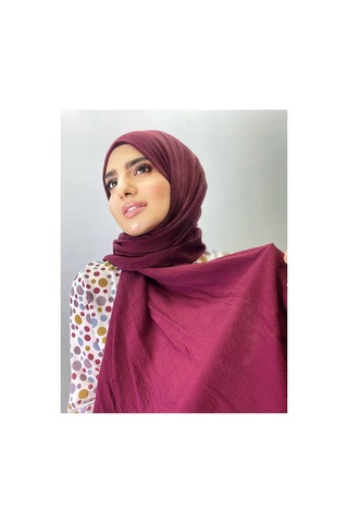 Aldaıyr Hijab Kadın Bambu Kraş 00-bordo