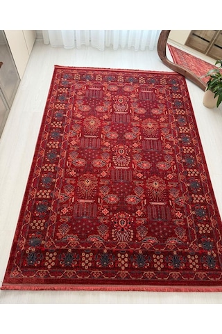 Andromeda Halı Artline Serisi H0188c Salon Oturma Yatak Odası Halısı Kırmızı