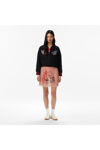 United4 Unıted4 Regular Fit Kadın Siyah Mont Skyland Siyah