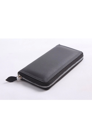 Ozka Leather Collection Telefon Bölmeli Deri Cüzdan El Çantası Portföy - Anahtarlık Hediye
