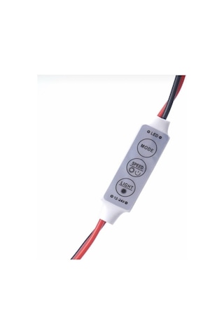 5-24 Volt 3 Tuşlu Mini Dimmer Flaşör Led Animasyon Devresi (526688172)