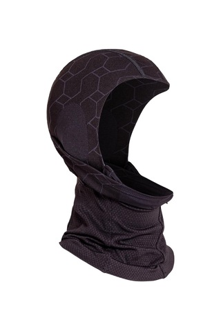 Oil Company Siyah Balaklava Termal Kar Maskesi Unisex