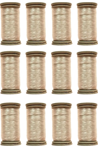Tedar Hayalet İplik 200 Metre Şeffaf Boncuk Düğme İpi 12 Adet - Royaleks Najmaddin (No:1) 8.5Cm X 10.5 Cm