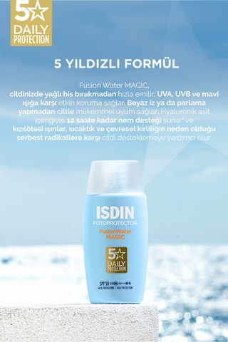 Fotoprotector Fusion Water Magic Spf50 50 Ml