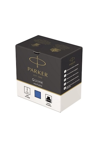 Parker Quink Şişe Mürekkep Yikanabilir Mavi