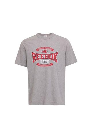 Reebok Gs Hs Tradıtıon Tee Gri Erkek Kısa Kol T-shirt Gri