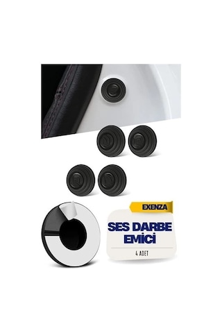 Kapı Bagaj Kaput Ses Darbe Emici Kauçuk Conta 4 Adet