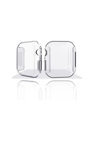 Ally Apple İWatch Uyumlu 44mm 360 Koruma Ultra Slim Silikon Kılıf- 5775