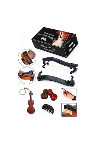 Midex Yg-24 Çocuk Kemanı Yastığı 1/4 Ve 1/2 Uyumlu Reçine