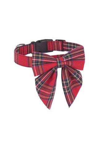 Leezsingfiyonklu Noel Köpek Tasması, Ayarlanabilir Pamuklu Kırmızı Kareli Papyon Büyük Köpekler İçin Noel Köpek Tasmaları Evcil Hayvanlar-15