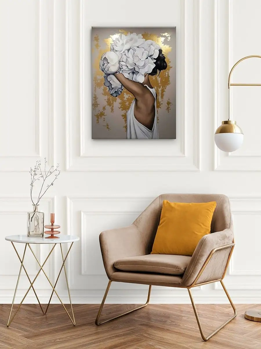 Fluid Sayılar İçin Resim, 40x50 Cm Tuval Üzerinde Sayılarla Boyama, 40x50 Cm 151490633