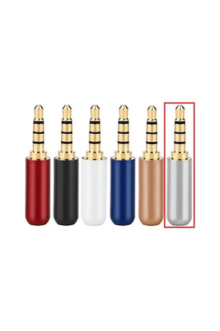 Ic-261e 3.5mm Jak 4 Boğumlu Gümüş