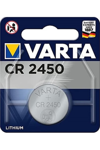 Varta 6450 CR2450 3V Lityum Pil 10'lu