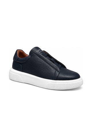 Lufian 112230257 Dante Sneaker Erkek Deri Ayakkabı Lacivert