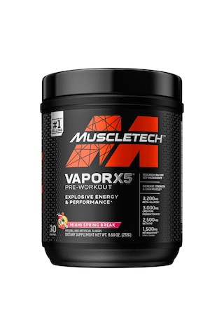 Muscletech Vapor X5 Pump Preworkout 30 Servis