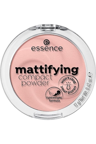 Essence Mattifying Compact Pudra 10 Light Beige - Yüz Pudrası