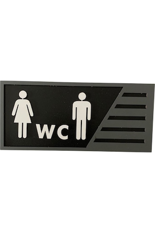 İnsan Figürlü Ahşap Wc 2'li Otel, Lokanta Vb. Lavaboları İçin Wc Yazısı İnsan Figürlü Ahşap Wc 2'li Otel, Lokanta Vb. Lavaboları İçin Wc Yazısı