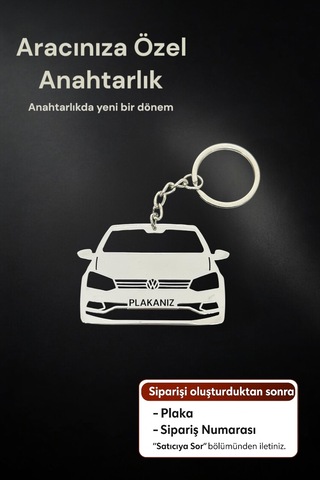 Volkswagen Polo Anahtarlık Paslanmaz Çelik Volkswagen Polo Anahtarlık Paslanmaz Çelik