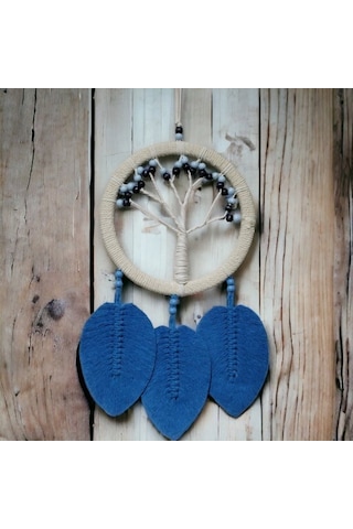 Rüya Kovan Hayat Ağacı Dream Catcher Mavi Diğer