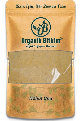Organik Bitkim Nohut Unu (Yerli Nohut Unu) Taze Çekilmiş 1000 G