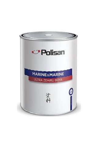 Polisan Marine Anti Ulra Zehirli Boya Kırmızı 1KG Polisan Marine Anti Ulra Zehirli Boya Kırmızı 1KG