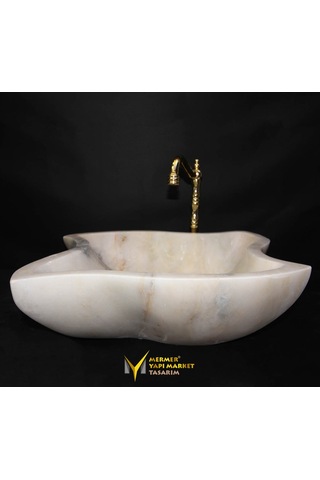 Afyon Beyaz Yıldız Tasarım Lavabo