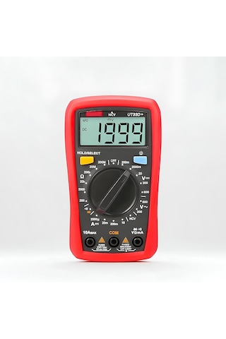 Palm Size Avuç İçi Dijital Multimetre Elektrik Ölçü Cihazı Aleti Ampermetre Direnç Akım Voltaj Ölçer