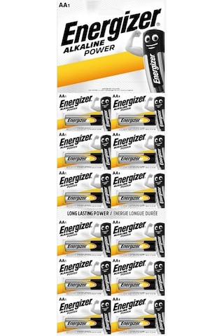 Energizer Alkalin Power Aa Alkalin Kalem Pil 12Li Kartela