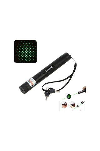 Yeşil Lazer Pointer 303 1000Mw