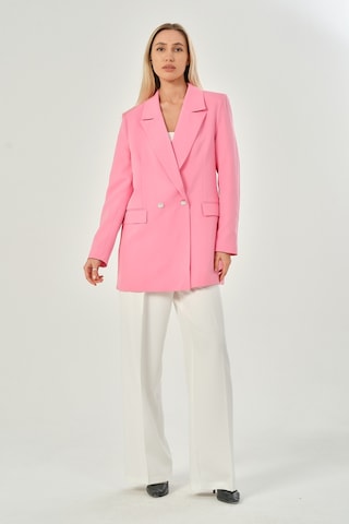 Oversize Dokuma Blazer Ceket 001