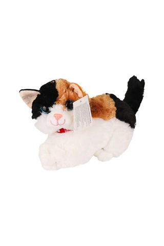 Mey İthalat Kzl-1609032 Peluş Miyavlayan Kedi -kızılkaya Oyuncak Çok Renkli