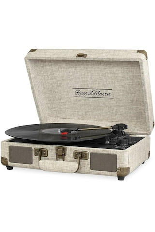 Record Master Özel Kumaş Kaplama Retro Pikap St14012